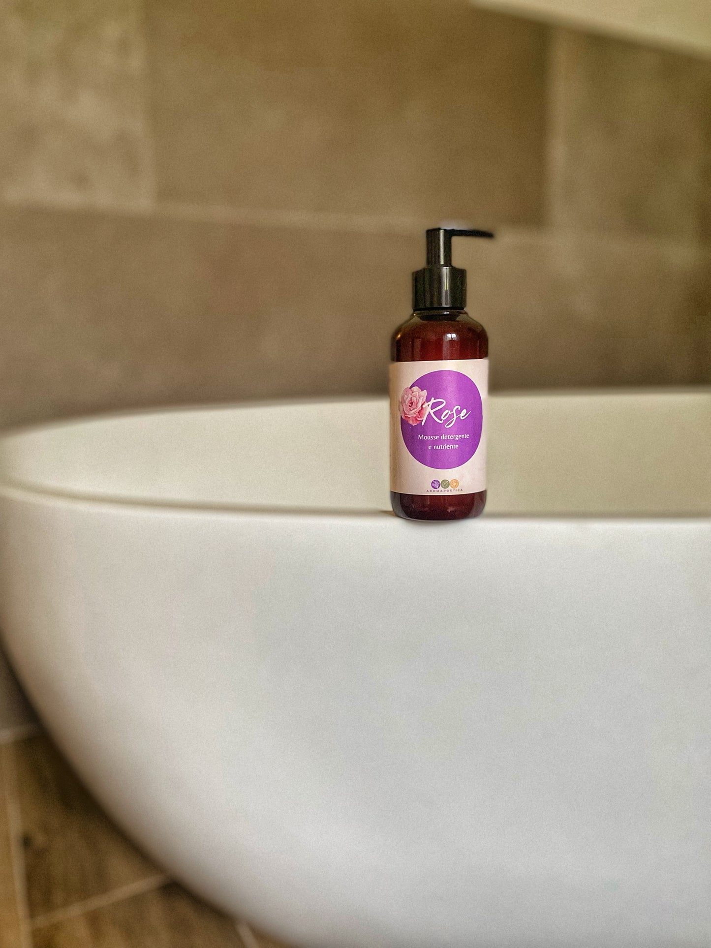 Mousse Rose detergente & nutriente